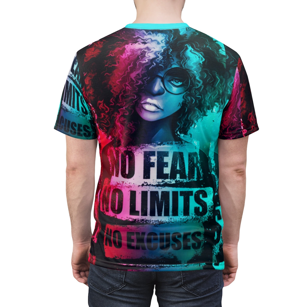 No Fear Adult AOP Cut & Sew Tee