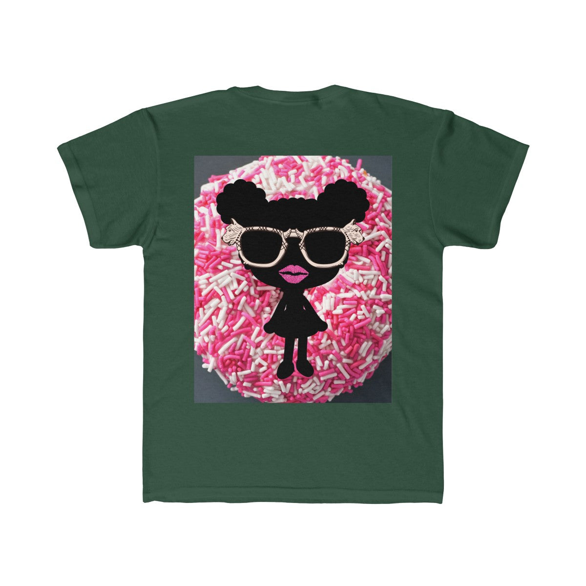 Candy Girls Donut Sprinkle Kids Regular Fit Tee