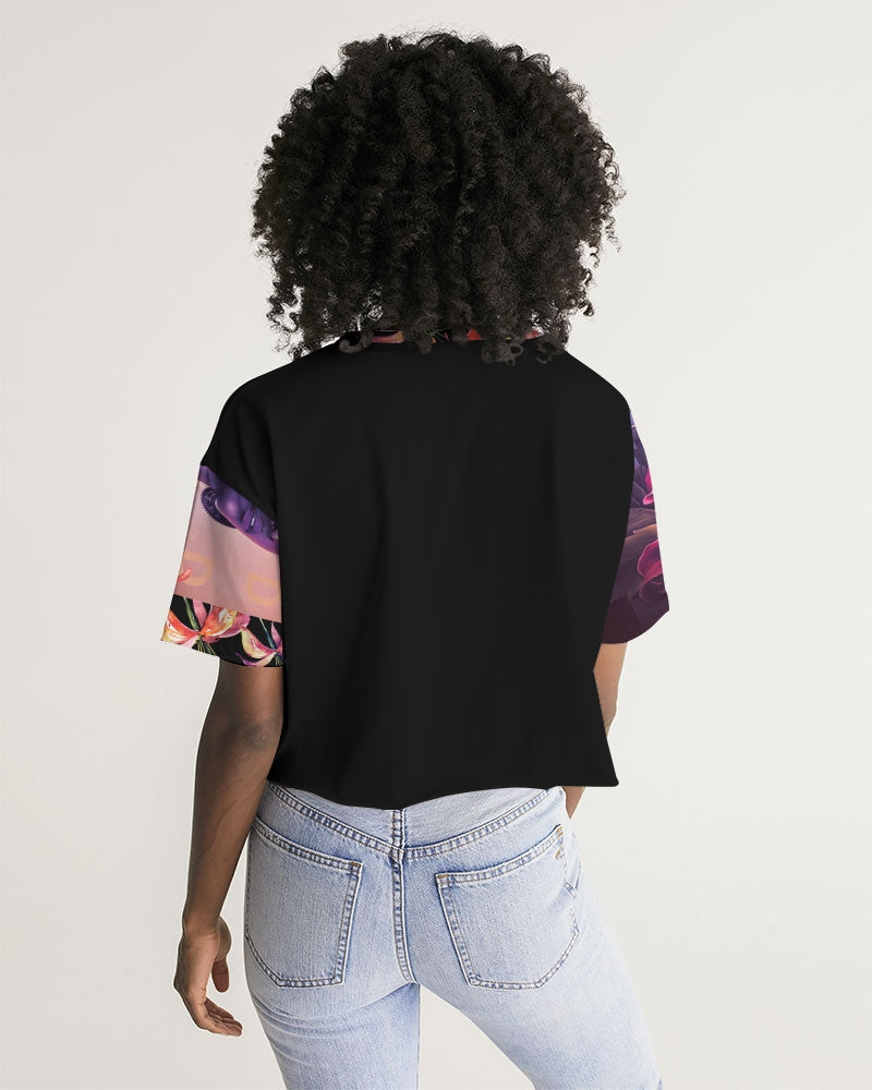 Goddess Women's Lounge Cropped Tee