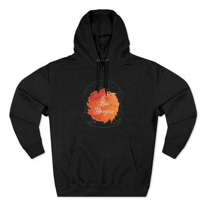 Burgers Unisex Premium Pullover Hoodie