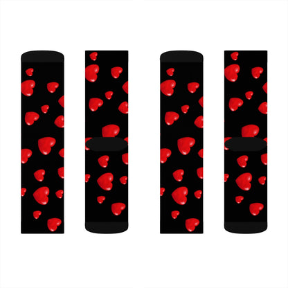 Black Heart Socks