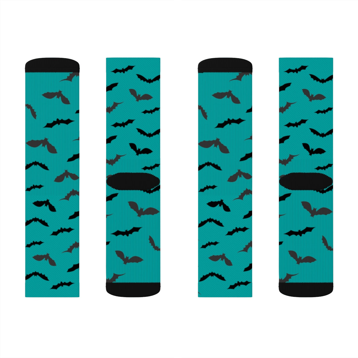 Bat Socks Teal