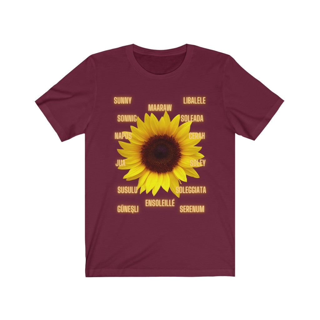 Sunny Vibe Unisex Jersey Short Sleeve Tee