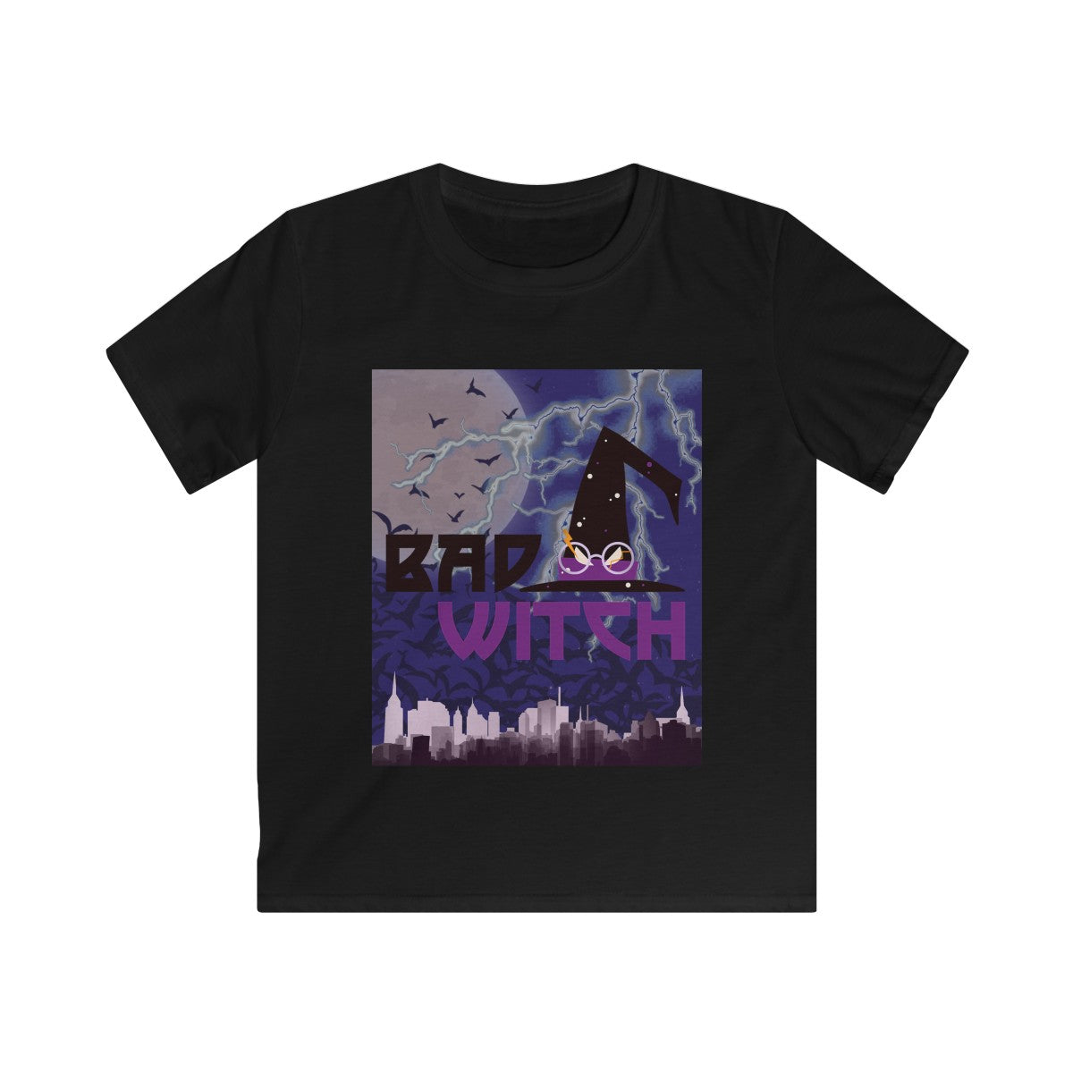 Bad Witch Kids Softstyle Tee