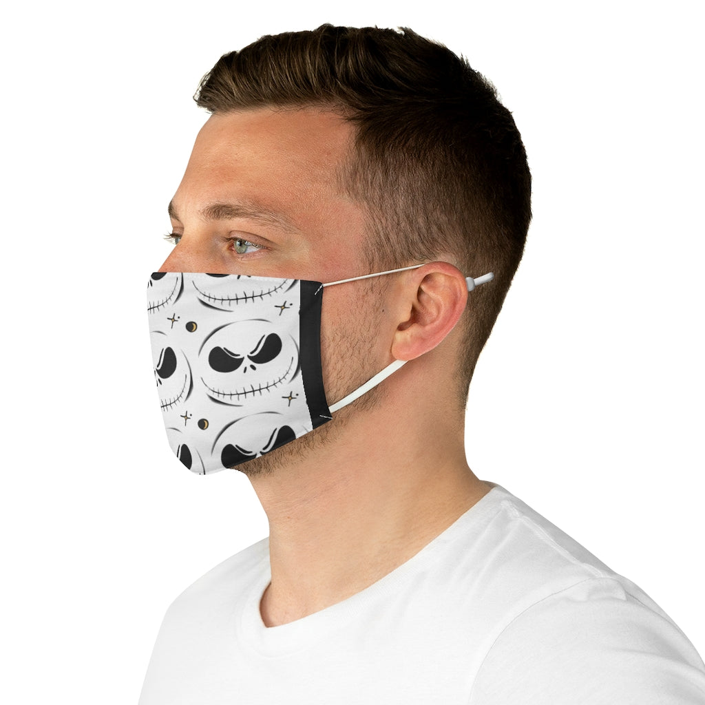 Pumpkin King Fabric Face Mask