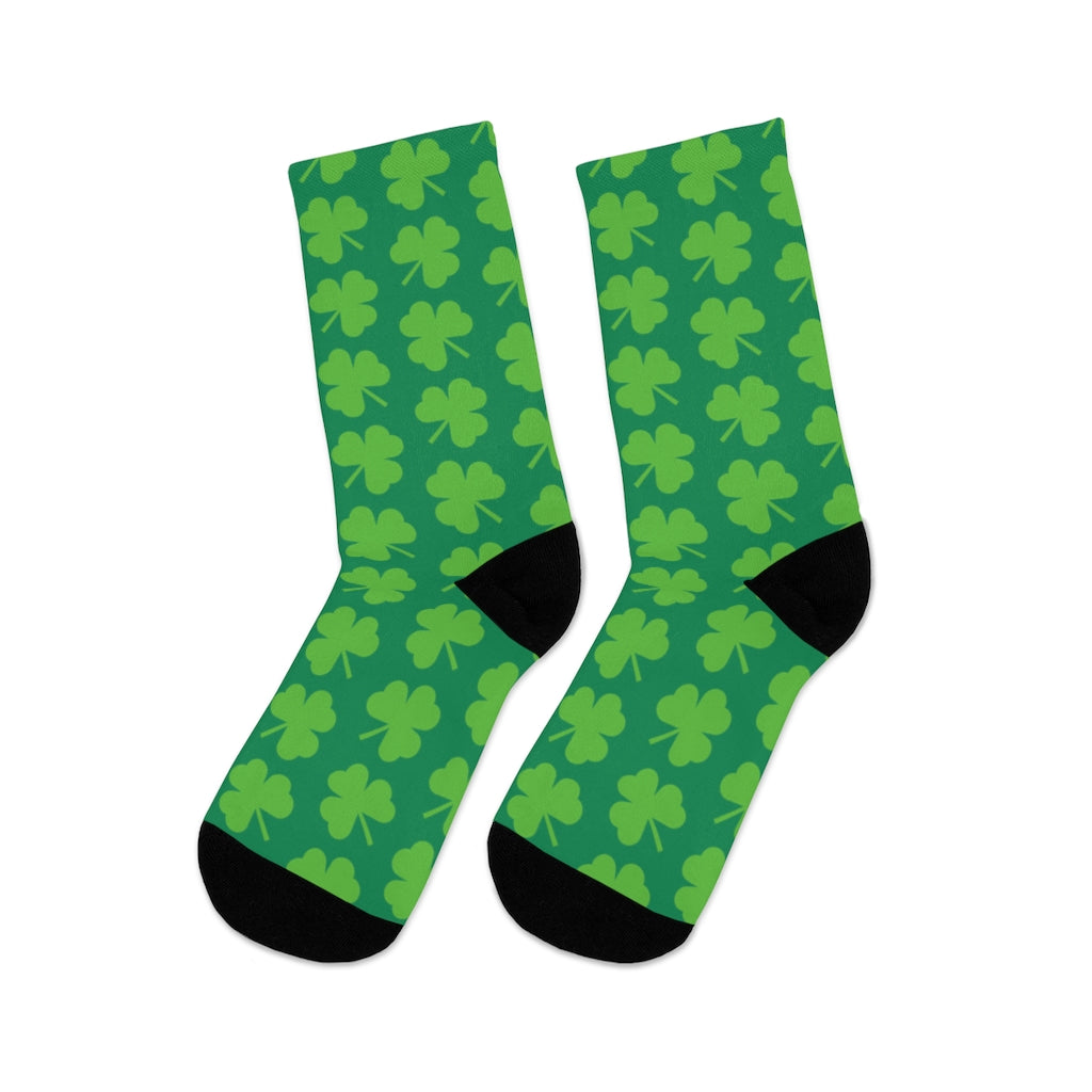Green Shamrock DTG Socks
