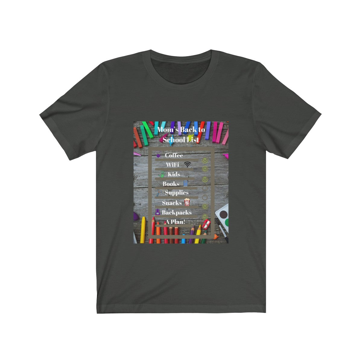 Mom’s List Women’s Jersey Short Sleeve Tee