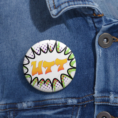 WTT "Pow" Logo4 Pin Buttons