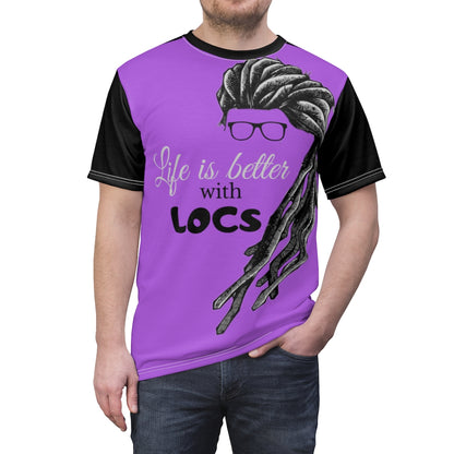 Locs Vlt Unisex AOP Cut & Sew Tee