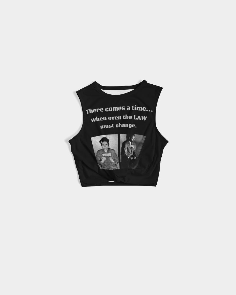 Law Change Women's Twist-Front Tank