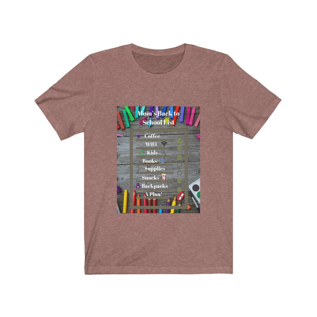 Mom’s List Women’s Jersey Short Sleeve Tee