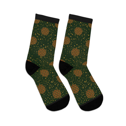Motherspace Green DTG Socks