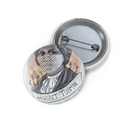 Masked Harriet Pin Button