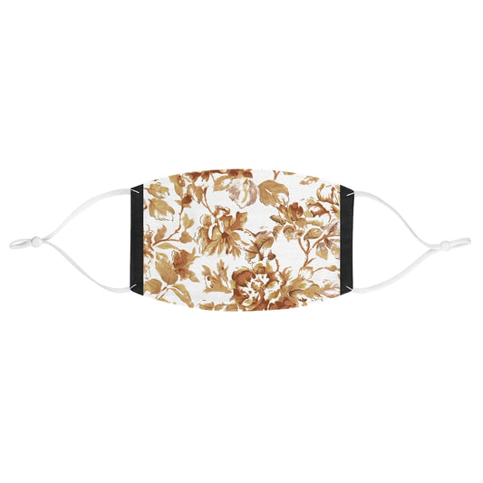 Neutral Bloom Fabric Face Mask