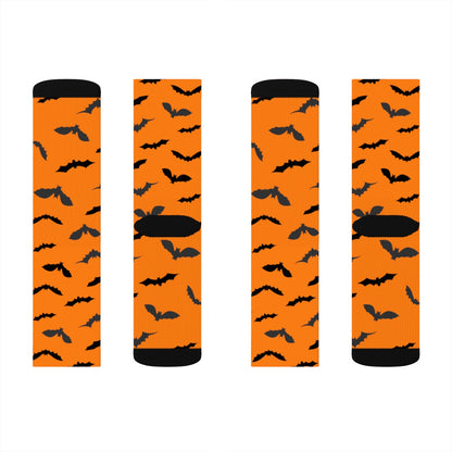 Bat Socks Orange