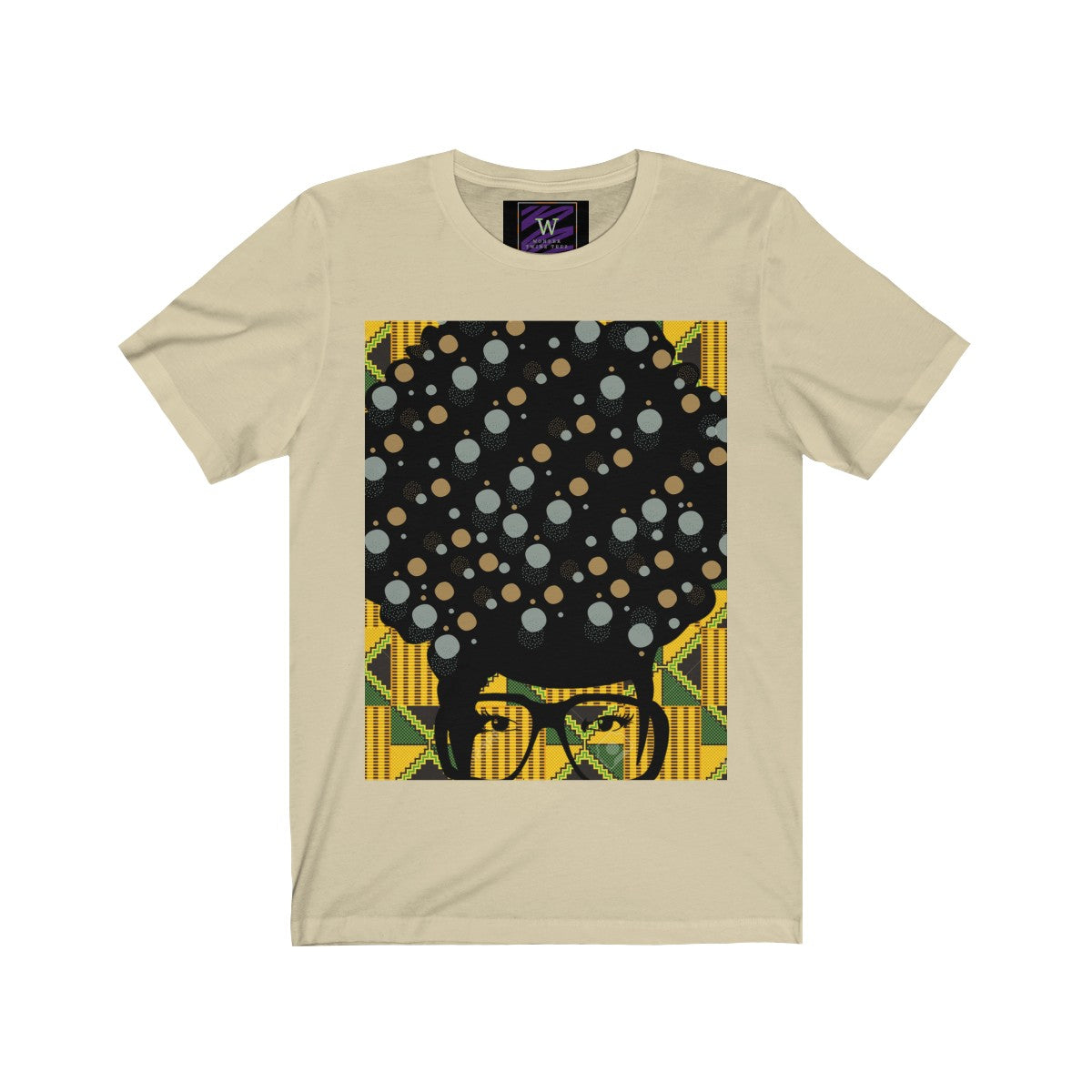 Natural Puff Unisex Jersey Short Sleeve Tee