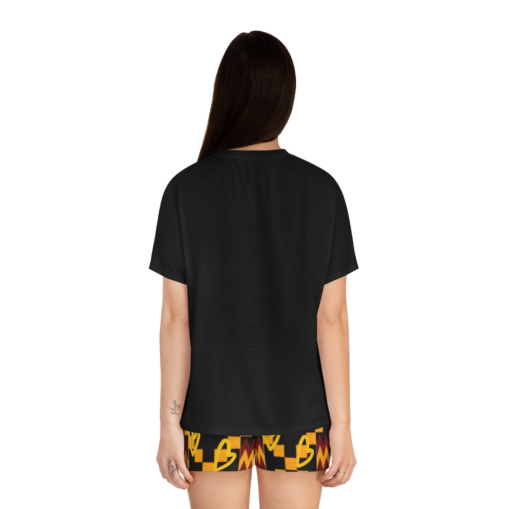Princess Women's Short Pajama Set (AOP)