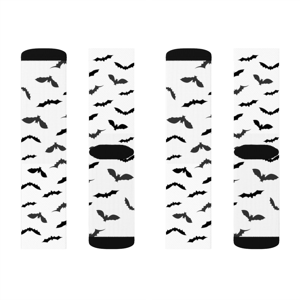 Bat Socks Sublimation Socks