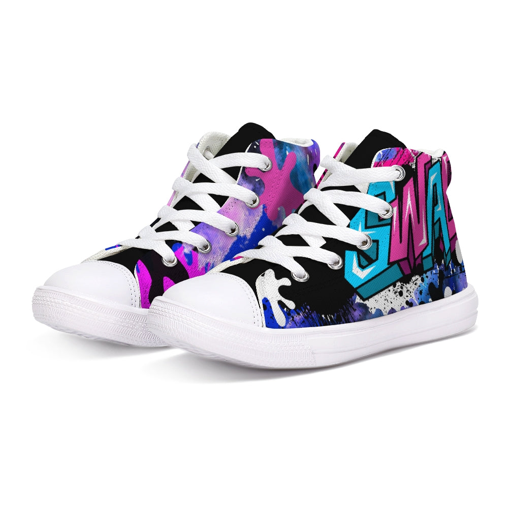 Swag Kids Hightop Canvas Shoe
