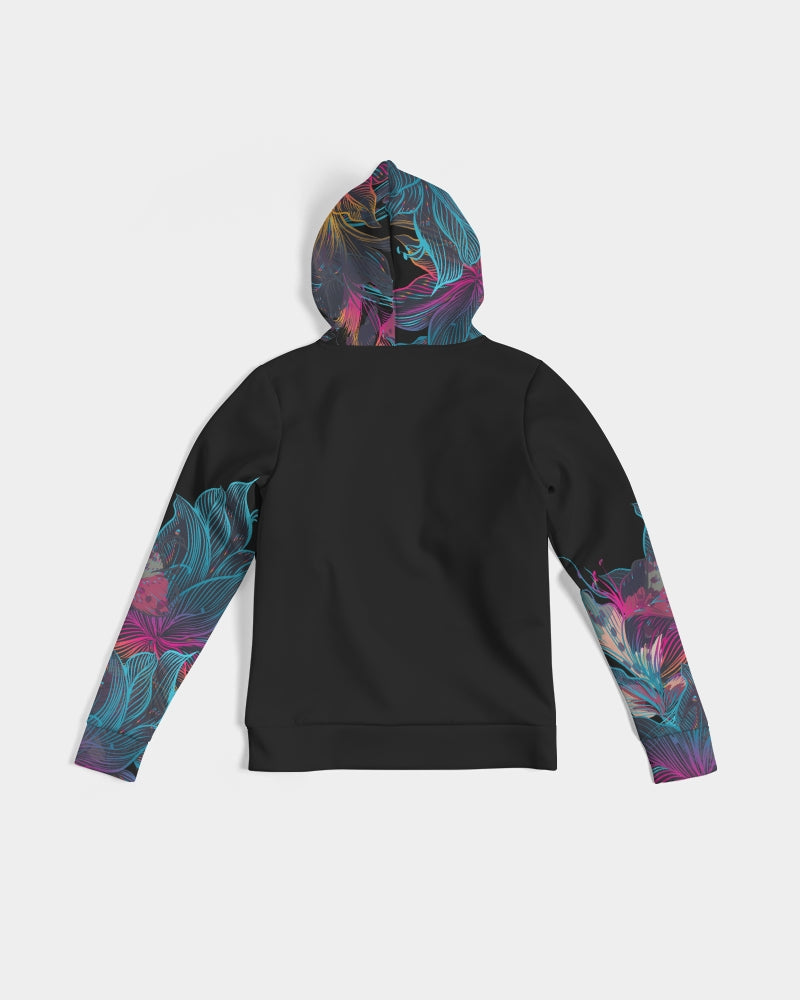 Neon Petals Women's Hoodie