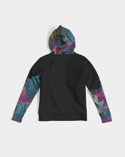 Neon Petals Women's Hoodie