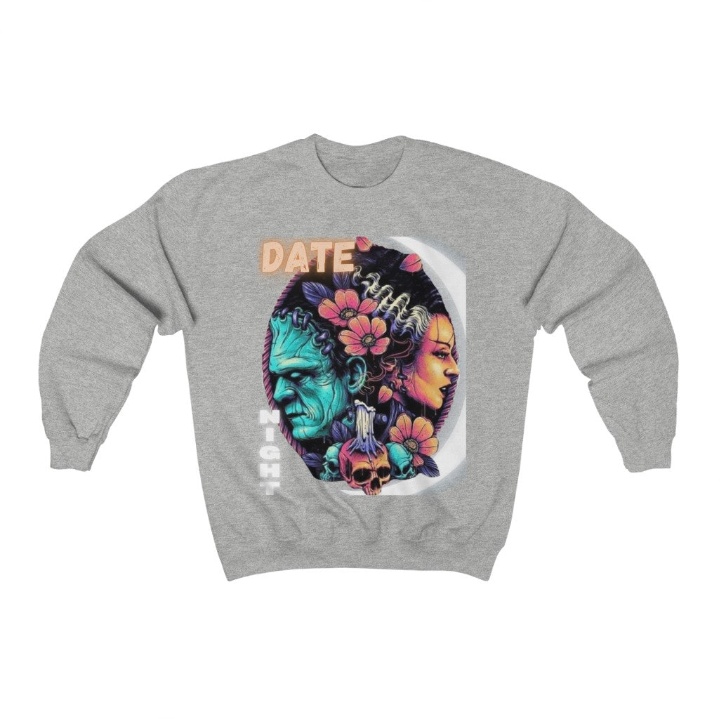 Date Night Unisex Heavy Blend™ Crewneck Sweatshirt