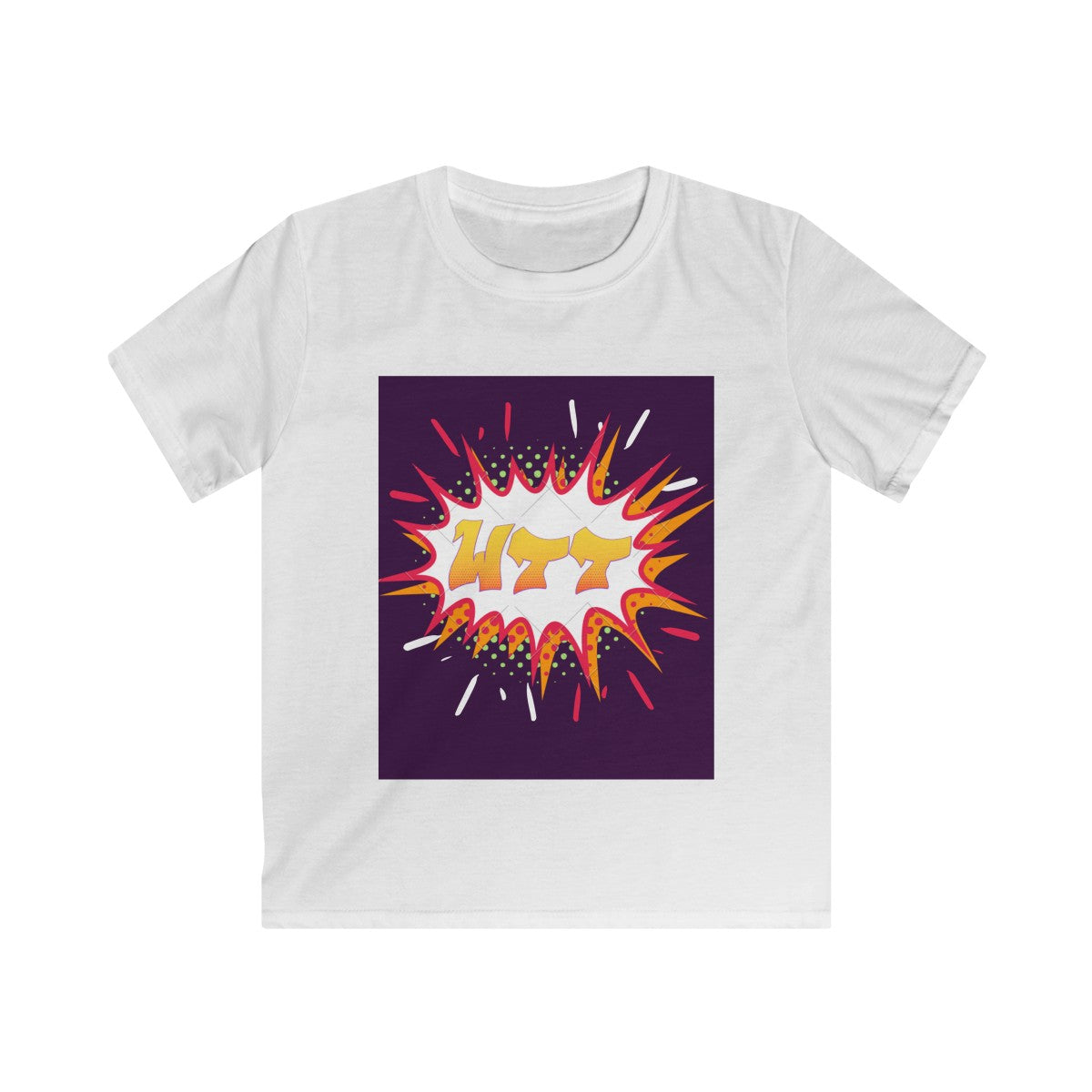 WTT POW Logo Kids Softstyle Tee