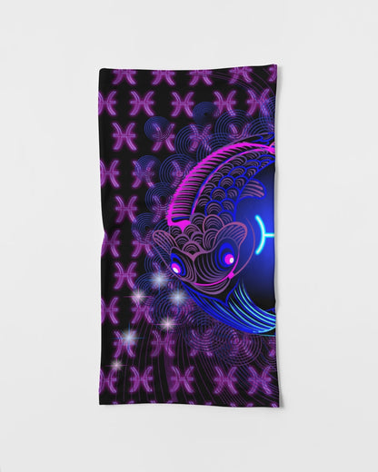 Purple Pisces  Neck Gaiter Set