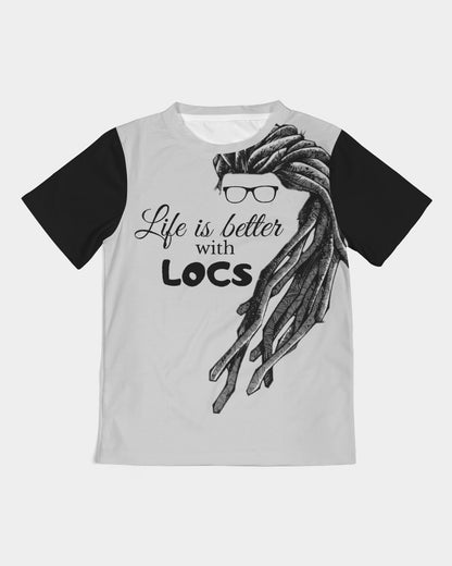 Locs grey Kids Tee
