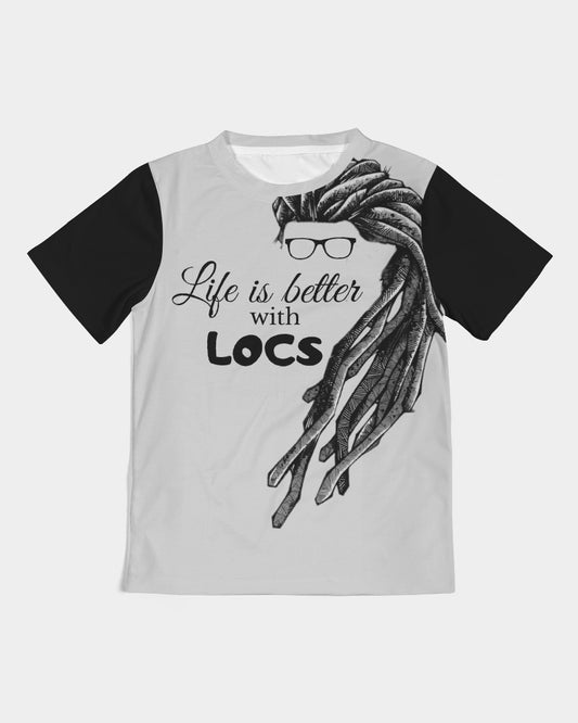 Locs grey Kids Tee