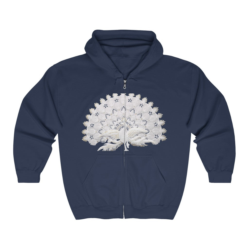 Winter Fowl Unisex Heavy Blend™ Full Zip Hooded Sweatshirt