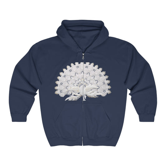 Winter Fowl Unisex Heavy Blend™ Full Zip Hooded Sweatshirt