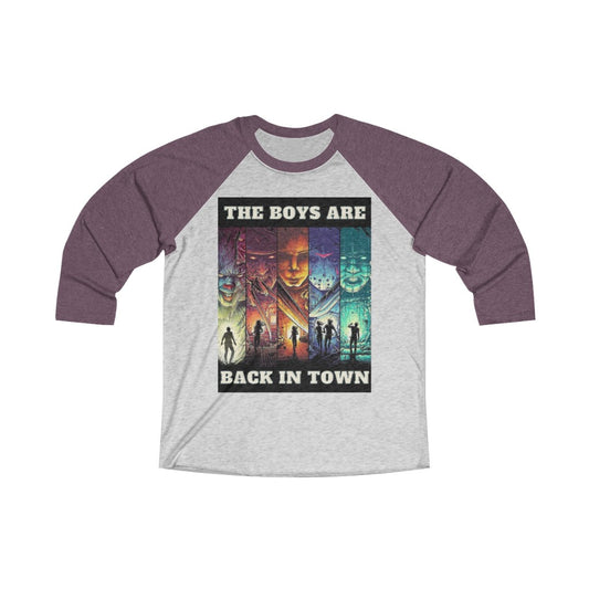 The Boys Unisex Tri-Blend 3/4 Raglan Tee