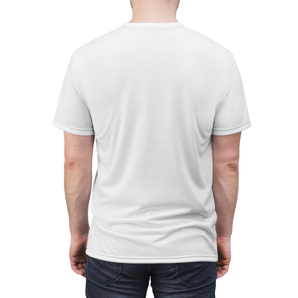 White Shamrock Unisex AOP Cut & Sew Tee