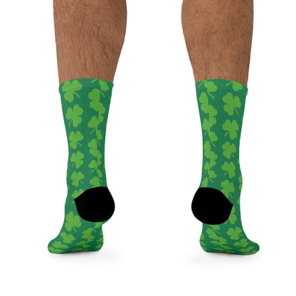 Green Shamrock DTG Socks
