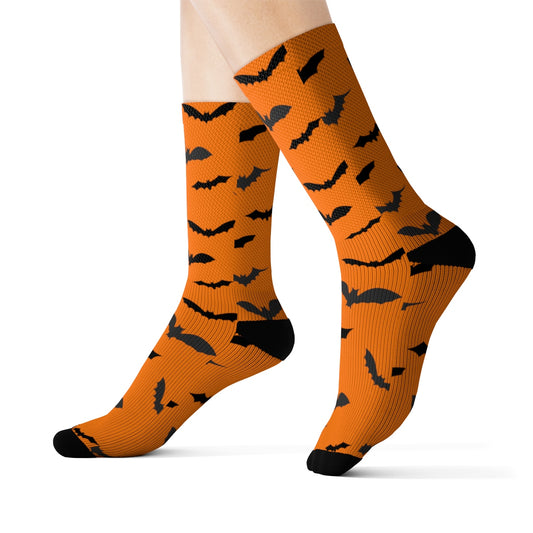 Bat Socks Orange