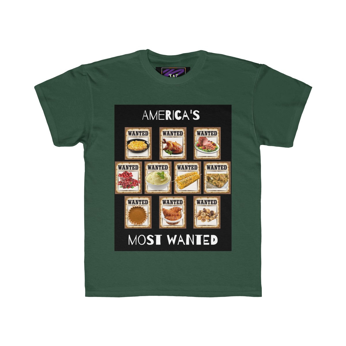 Most Wanted: Thanksgiving Edition Kids Regular Fit Tee