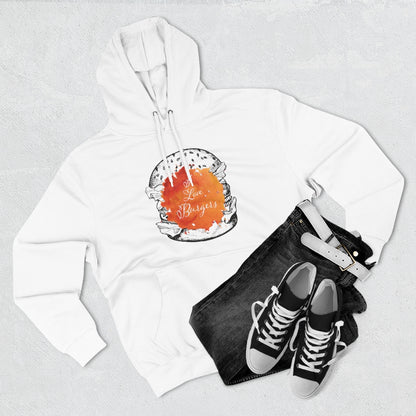 Burgers Unisex Premium Pullover Hoodie