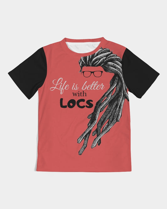 Locs Red Kids Tee
