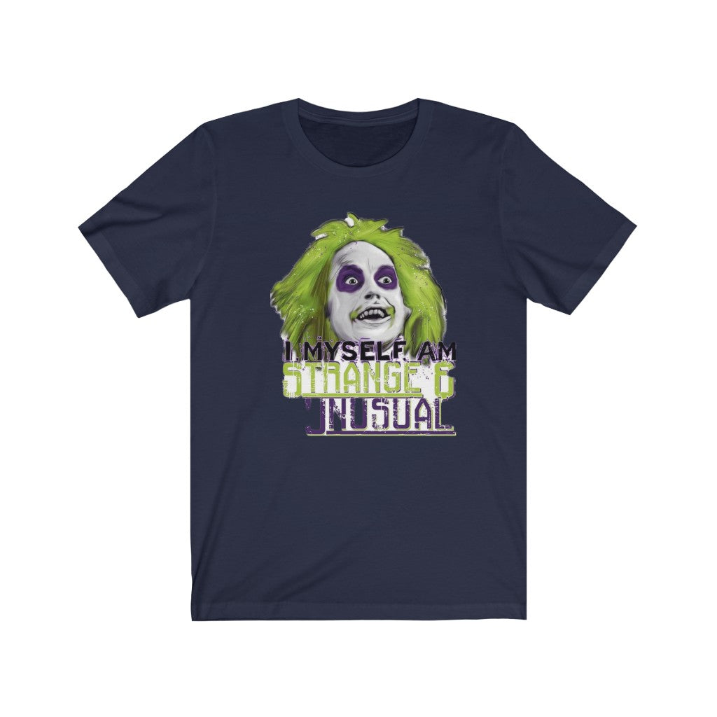 Strange and Unusual Unisex Jersey Short Sleeve Tee