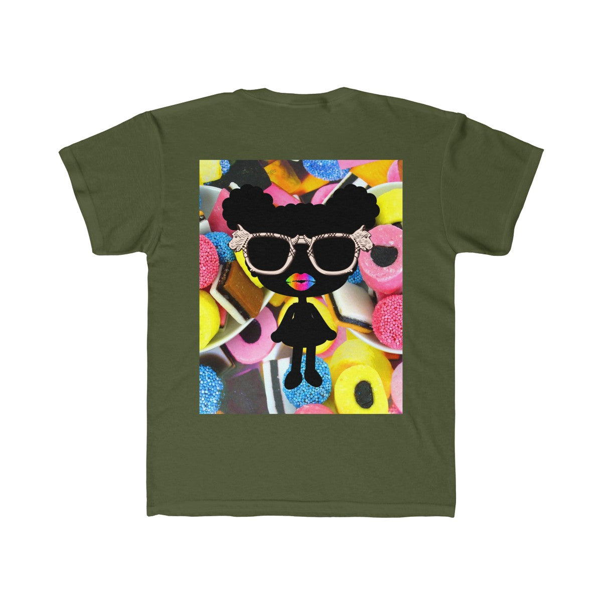 Candy Girls Rainbow Treat Kids Regular Fit Tee