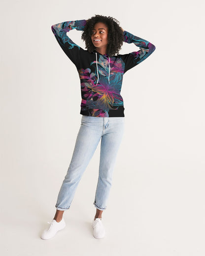 Neon Petals Women's Hoodie