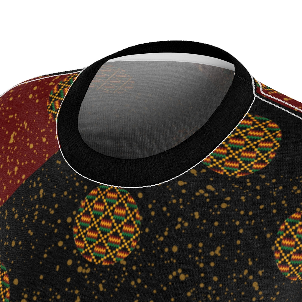 Motherspace Red Women's AOP Cut & Sew Tee