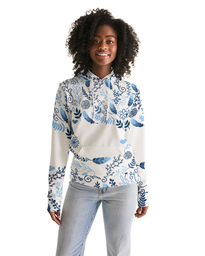 Feather Blue Women's Hoodie