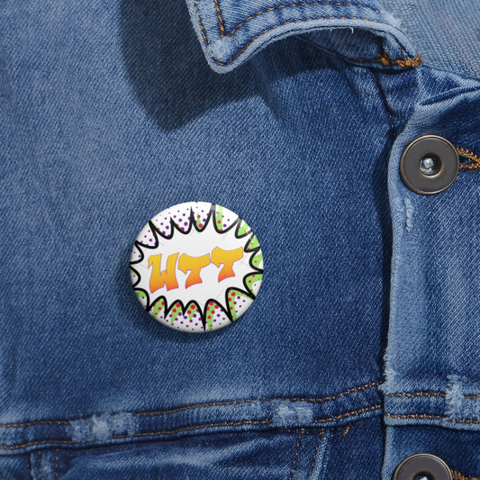 WTT "Pow" Logo4 Pin Buttons