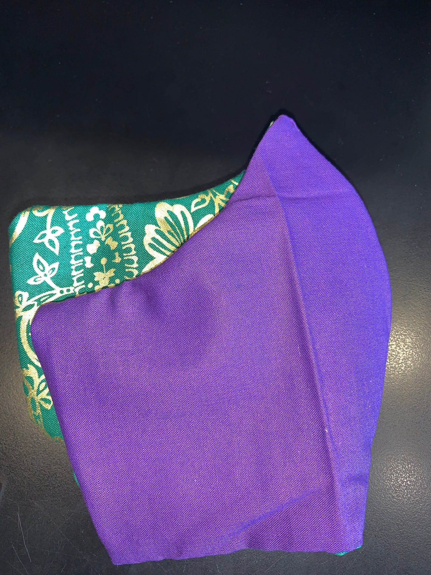 The Color Formerly Known As Purple Cotton 2 Layer Face Mask