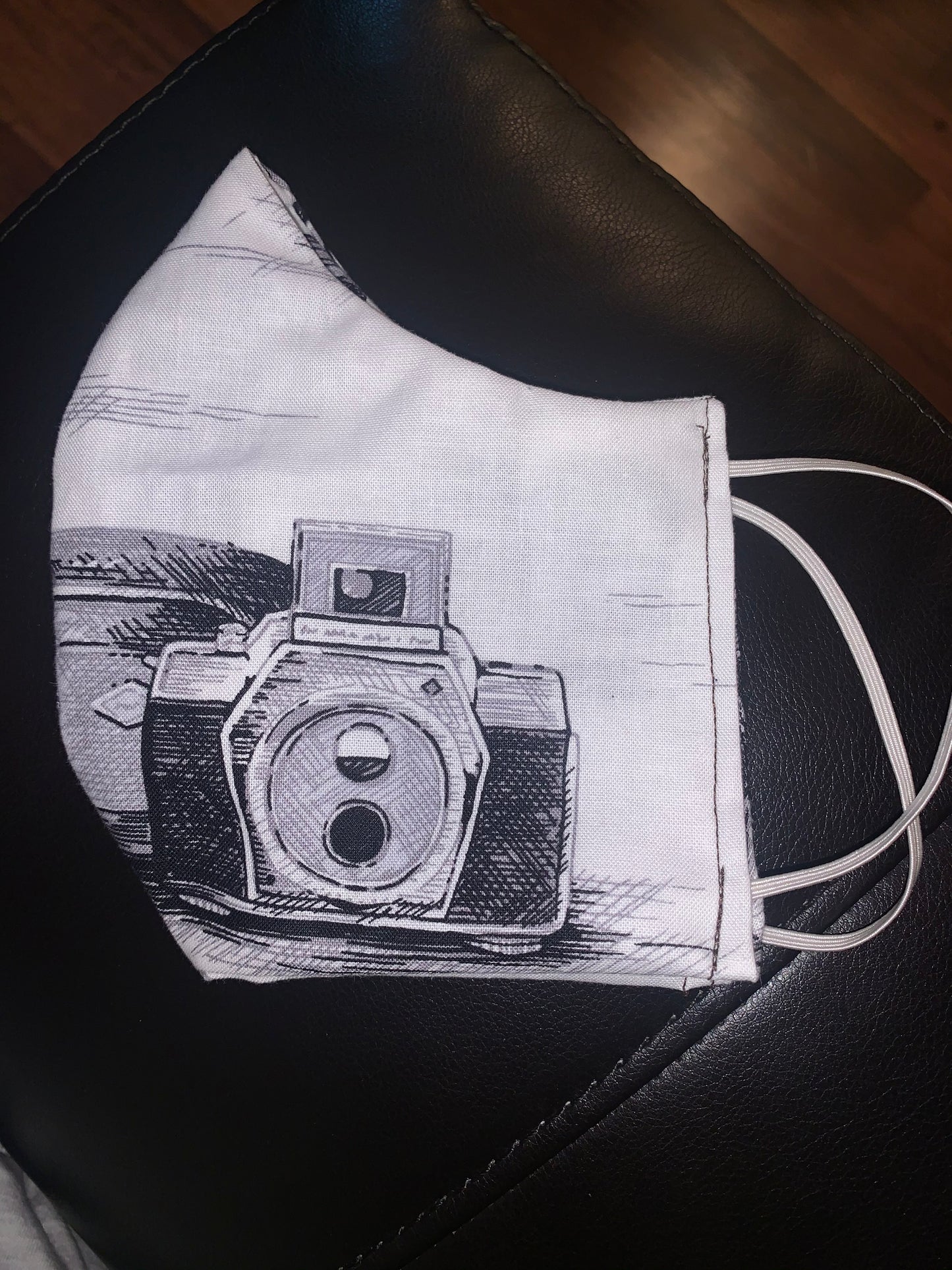 Camera Cotton 2 Layer Facemask