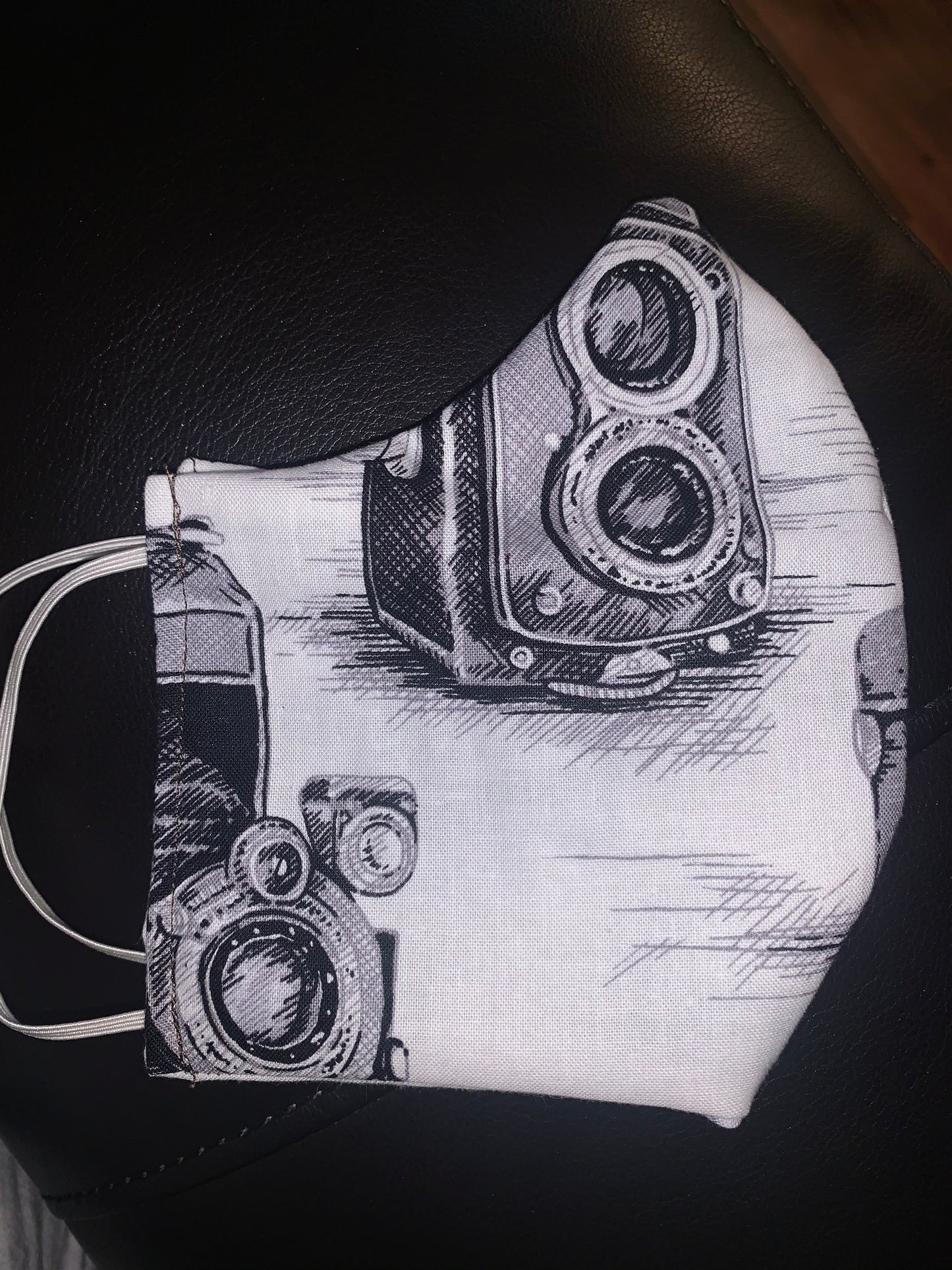 Camera Cotton 2 Layer Facemask