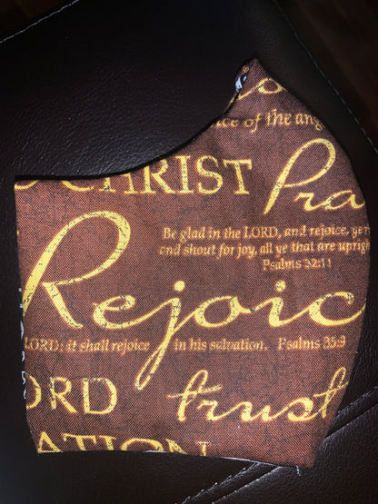 Rejoice Cotton 2 Layer Facemask