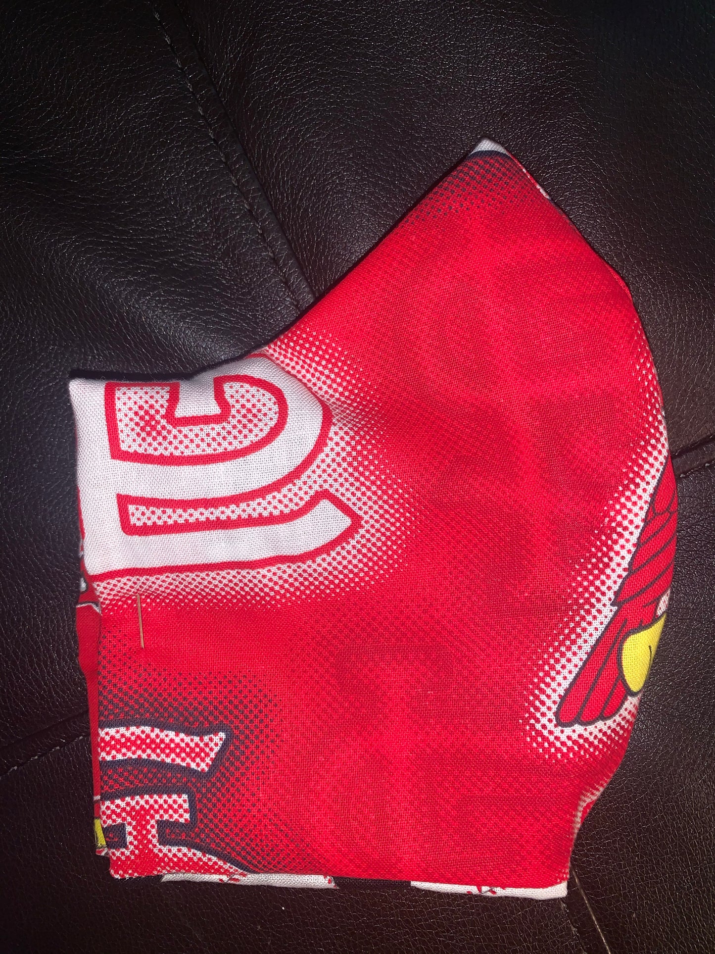 STL Cardinals Cotton 2 Layer Facemask